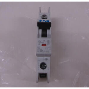 Eaton Faz-D1/1-Na-Sp Iec Miniature Circuit Breaker, Faz-Na Series, 1A, 1 Pole